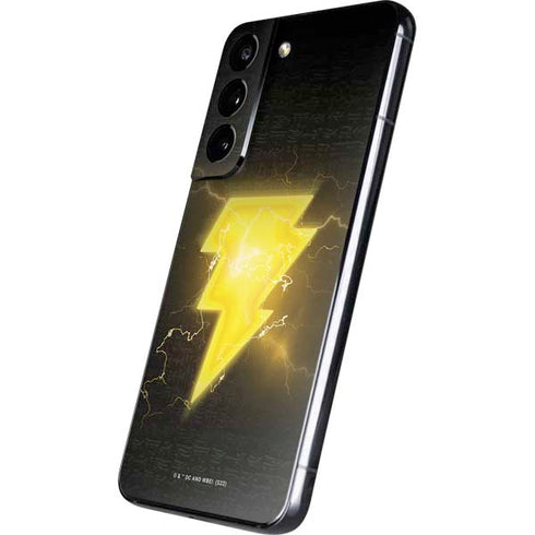 DC Comics Black Adam Lightning Bolt Galaxy S22 Skin